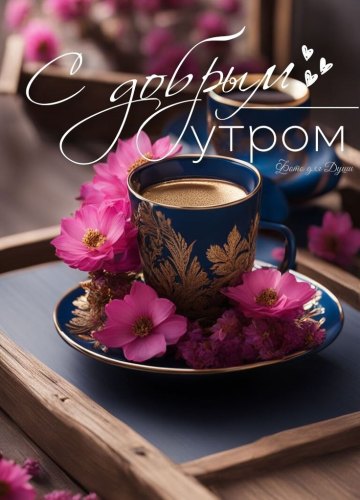 Коллекция картинок на тему «Открытки «С Добрым Утром!»»