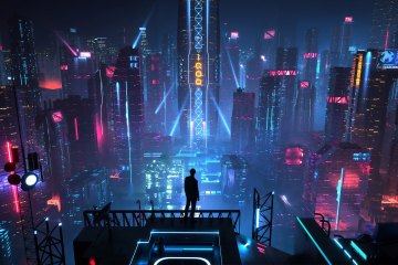 Коллекция картинок на тему «Обои Киберпанк (Cyberpunk)»