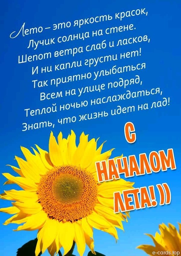 Изображение №23 724x1024  из коллекции «Открытки «С первым днем лета!»»