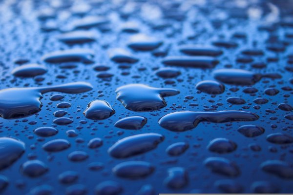 Изображение №35 3070x2046 «Капли дождя на поверхности, синий фон» из коллекции «Обои Дождь»