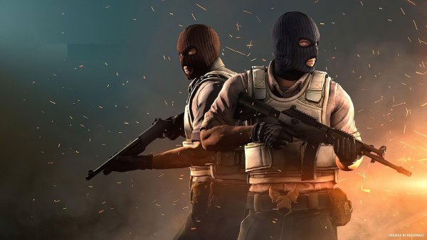 Изображение №12 3840x2160 «Два террориста Контр Страйк» из коллекции «Обои Counter-Strike 2, CS2»