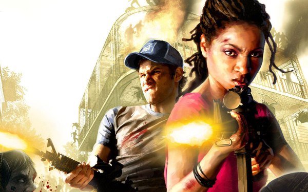 Изображение №79 1920x1200 «Left 4 Dead 2 Рошель Эллис стреляют» из коллекции «Обои Left 4 Dead, L4D»