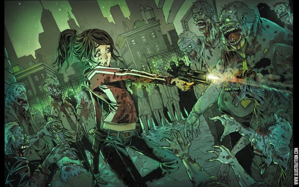 Изображение №51 1920x1200 «Left 4 Dead Anime Zoey» из коллекции «Обои Left 4 Dead, L4D»