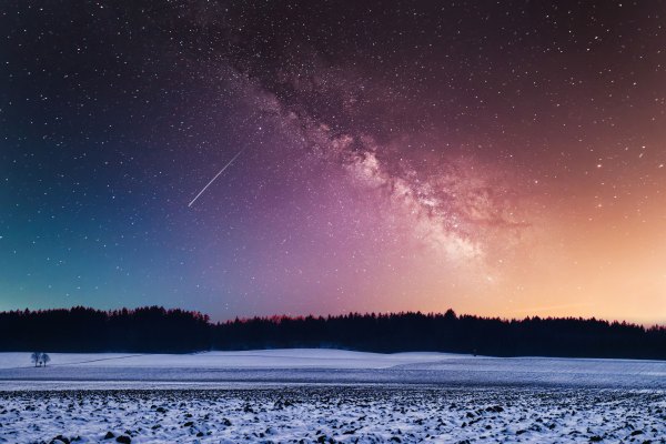 Изображение №28 5184x3456 «Зимняя ночь, рассвет, красивое звёздное небо» из коллекции «Обои Звёздная Ночь»