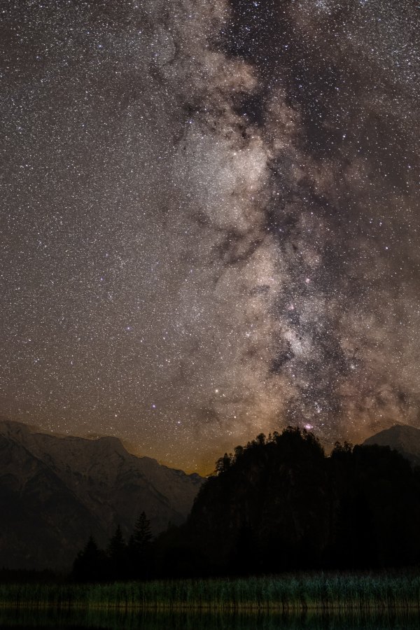 Изображение №38 3535x5302 «Ночь в горах» из коллекции «Обои Звёздное Небо»