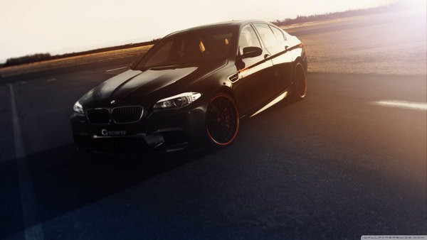 Изображение №17 1600x900 «Чёрный BMW M5» из коллекции «Обои БМВ М5 (BMW M5)»