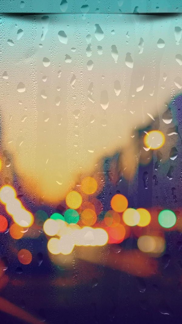 Изображение №23 1080x1920 «Красивый фон с каплями на стекле» из коллекции «Обои Дождь»