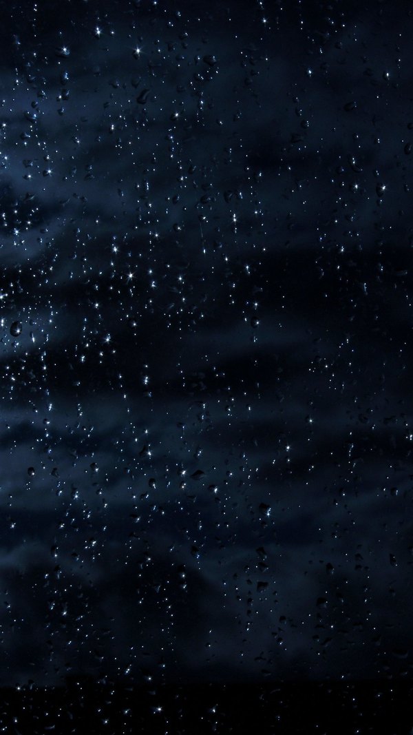 Изображение №2 1080x1920 «Тёмный фон с каплями воды» из коллекции «Обои Дождь»