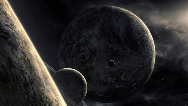 Изображение №13 1920x1080 «Планеты» из коллекции «Чёрные обои с планетами»