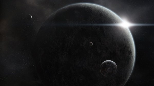 Изображение №33 1920x1080 «Звезда за Планетой» из коллекции «Чёрные обои с планетами»