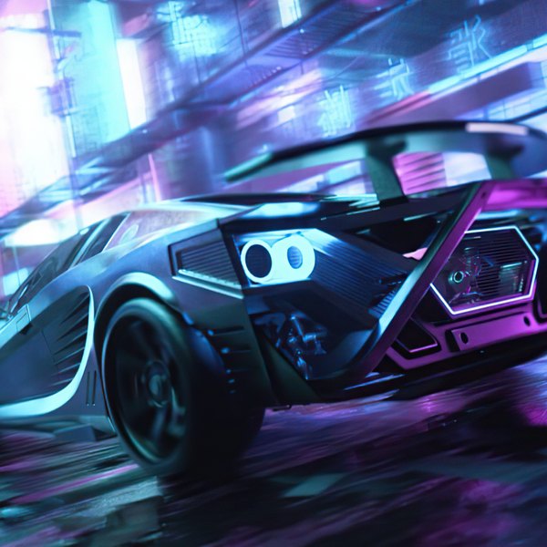 Изображение №34 2048x2048  из коллекции «Обои Неоновые Машины»