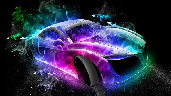 Изображение №31 1920x1080  из коллекции «Обои Неоновые Машины»