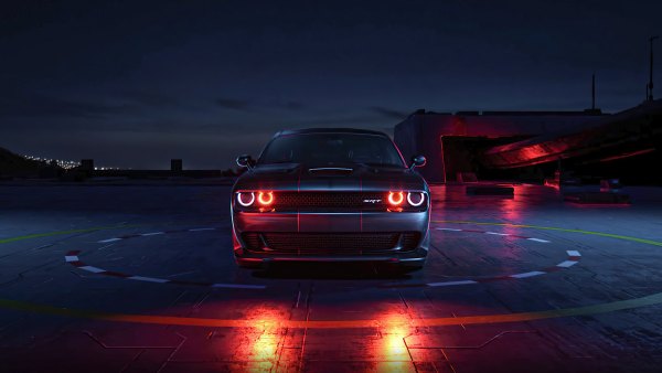 Изображение №42 3840x2162 «Dodge Challenger SRT Hellcat» из коллекции «Обои Неоновые Машины»