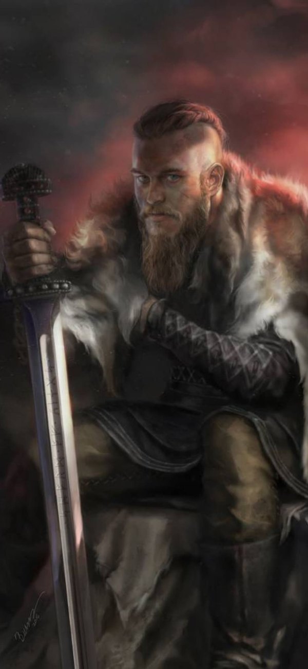 Изображение №21 1080x2340 «Викинг с мечом» из коллекции «Обои Викинги (Vikings)»