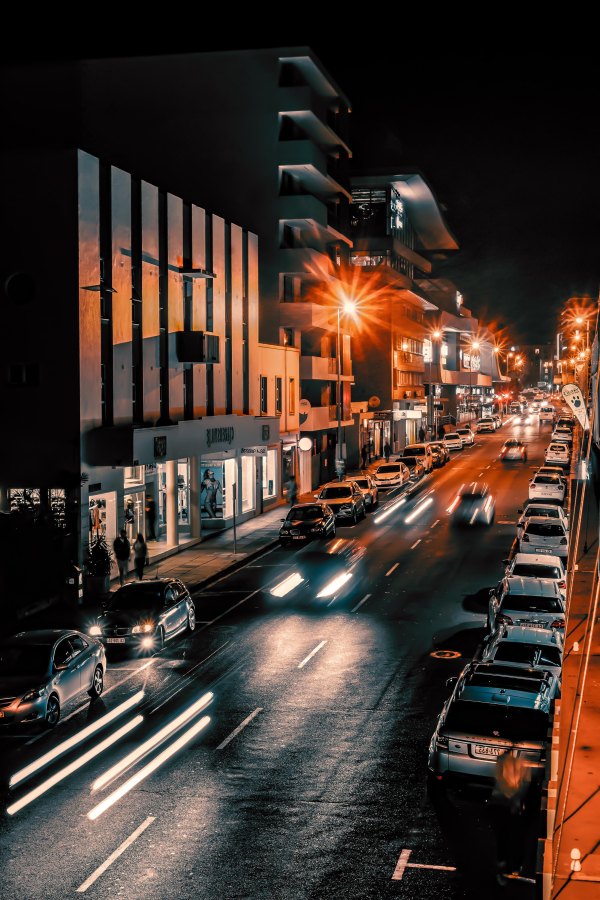 Изображение №29 2801x4200 «Улица города ночью» из коллекции «Обои Ночной Город»