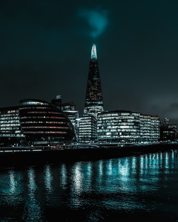 Изображение №28 2984x3730 «Ночной город у реки» из коллекции «Обои Ночной Город»