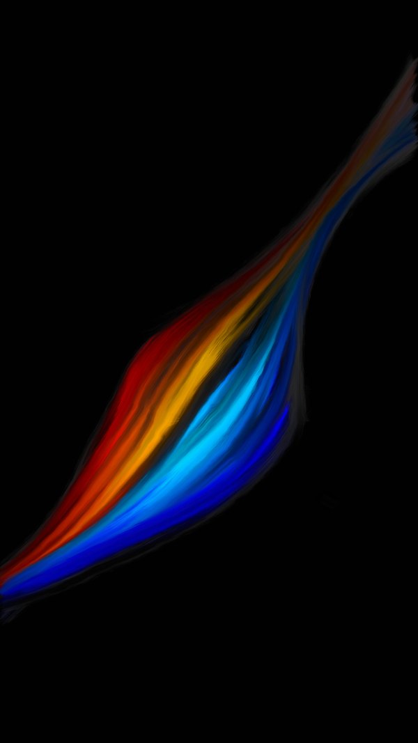 Изображение №27 1080x1920 «Цветная абстракция на черном фоне» из коллекции «Обои Чёрный Минимализм»