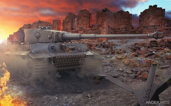 Изображение №47 1920x1200 «Танк Тигр 1, игра world of tanks, wot, tiger 1» из коллекции «Обои Мир Танков (World Of Tanks, WoT)»