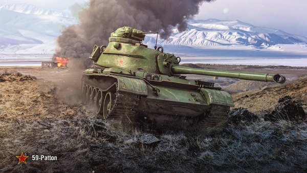 Изображение №48 1920x1080 «59-Patton Мир Танков WoT» из коллекции «Обои Мир Танков (World Of Tanks, WoT)»