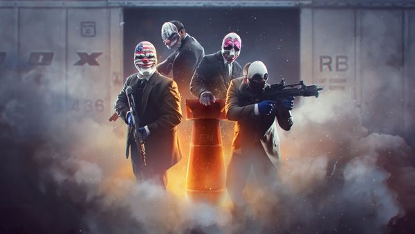 Изображение №22 1920x1080 «Вооруженные клоуны Payday 2» из коллекции «Обои Payday 2»