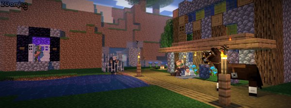 Изображение №64 2560x950 из коллекции «Обои Майнкрафт (Minecraft)»