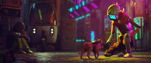 Изображение №21 3440x1440 «Stray игра, кот, киберпанк» из коллекции «Широкоформатные обои 3440x1440»