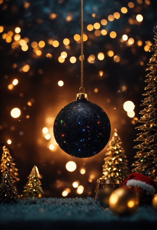 Изображение №11 3000x4384 «Новогодний фон сгенерированный ИИ» из коллекции «Новогодние Обои»