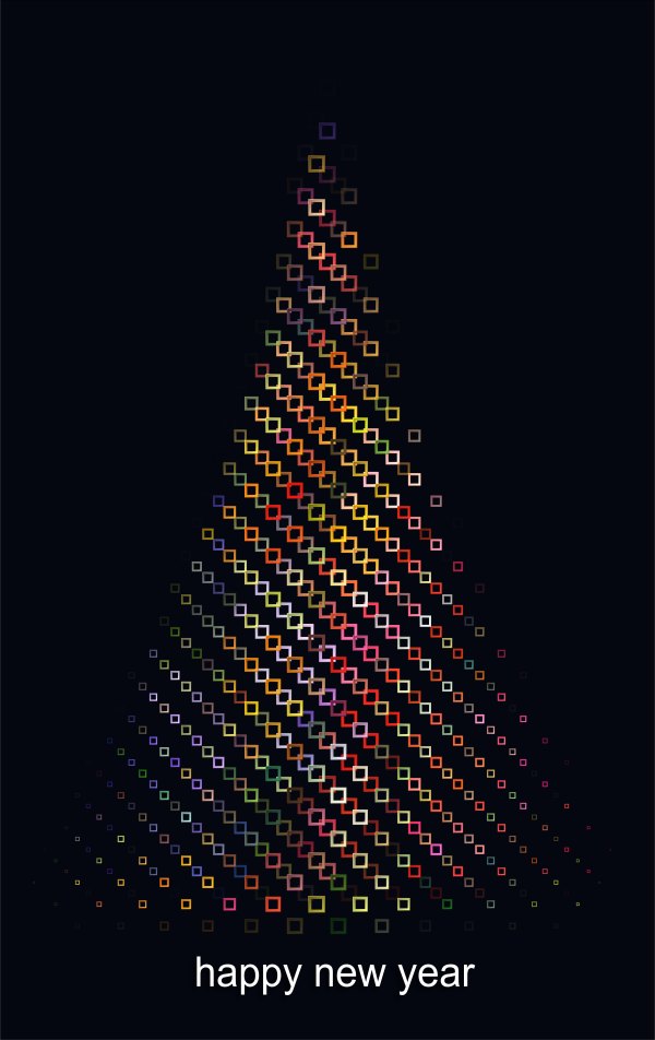 Изображение №24 4704x7463 «Абстрактная новогодняя ёлка, Happy New Year» из коллекции «Новогодние Обои»