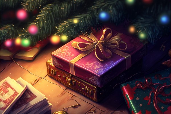 Изображение №13 9000x6000 «Подарки под ёлкой» из коллекции «Новогодние Обои»