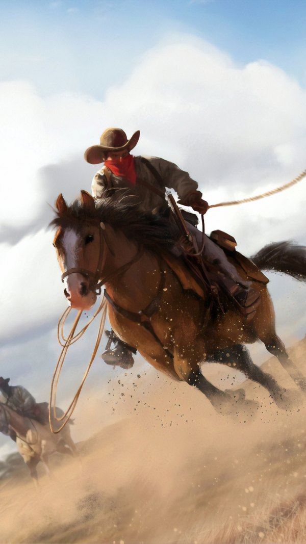 Изображение №31 1080x1920 «Фанарт Red Dead Redemption 2» из коллекции «Обои Red Dead Redemption»