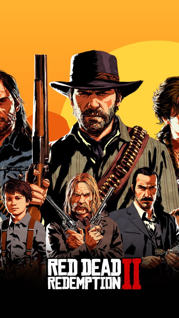 Изображение №9 1080x1920 «Игровые персонажи Red Dead Redemption 2» из коллекции «Обои Red Dead Redemption»