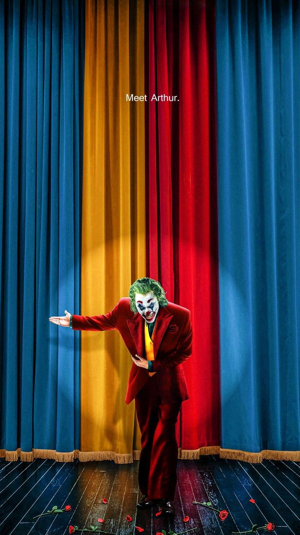 Изображение №40 1244x2212 «Джокер на сцене, Meet Arthur, The Joker» из коллекции «Обои Джокер (Joker)»
