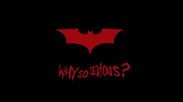 Изображение №12 8001x4501 «Бэтмен, Текст Why So Serious?, 8k, 4k» из коллекции «Обои Джокер (Joker)»