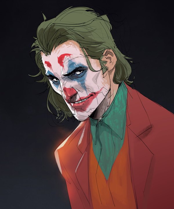 Изображение №55 1920x2319 «Рисунок арт Джокер» из коллекции «Обои Джокер (Joker)»