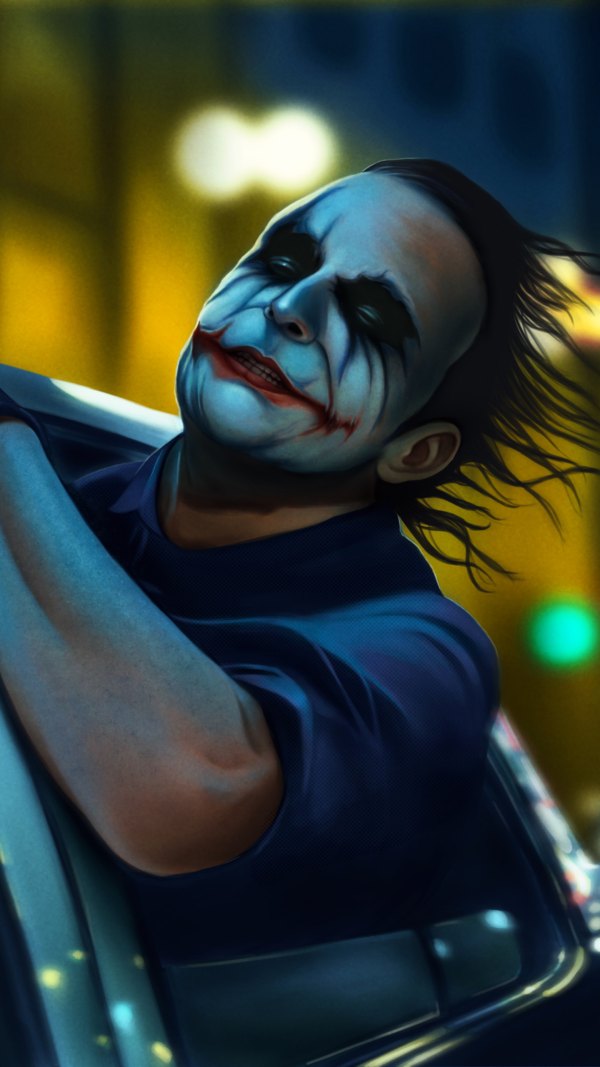 Изображение №43 1440x2560 «Joker The Dark Knight» из коллекции «Обои Джокер (Joker)»