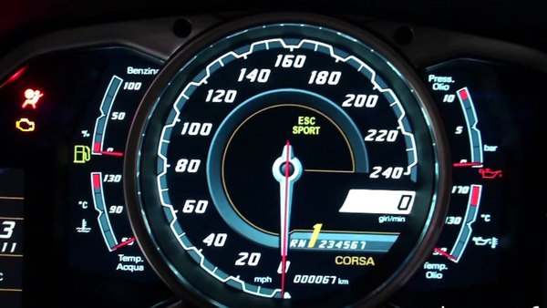 Изображение №19 1920x1080 «Спидометр Ламборджини» из коллекции «Обои Спидометр»