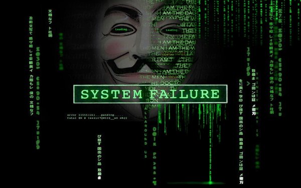 Изображение №64 1920x1200 «Анонимус, Хакер, Код, System Failure» из коллекции «Обои Матрица (The Matrix)»