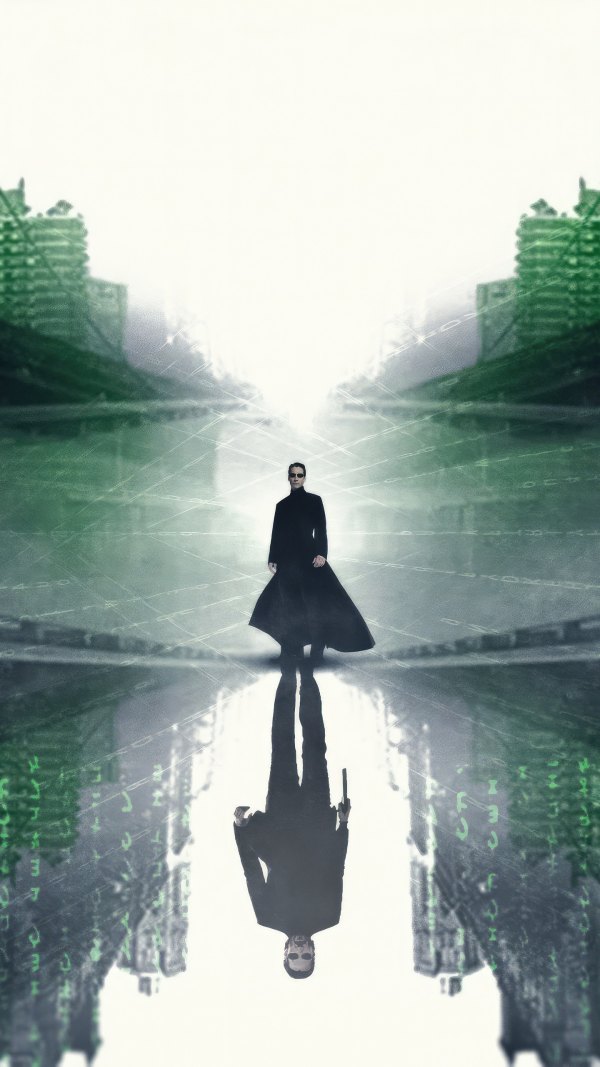 Изображение №31 1440x2560 «Постер Матрица 4, Нео» из коллекции «Обои Матрица (The Matrix)»
