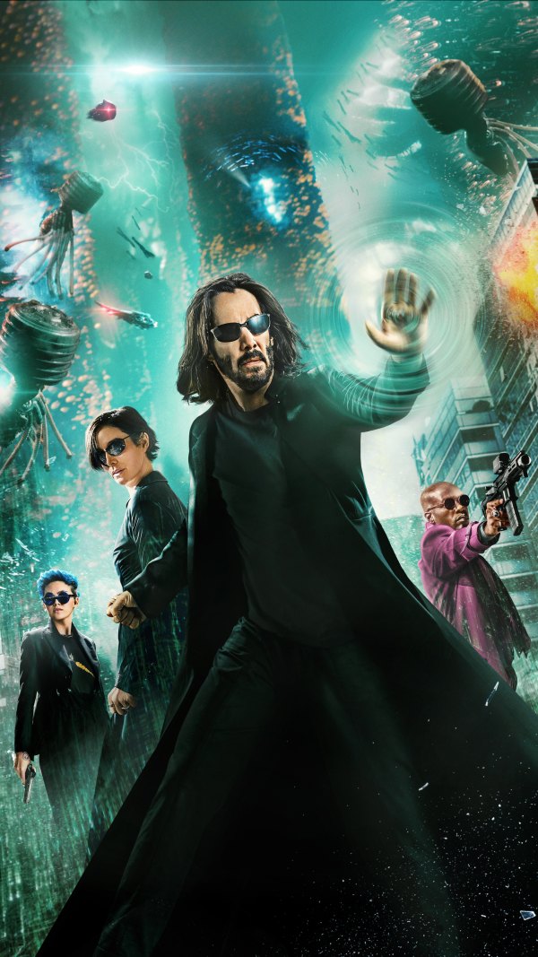 Изображение №16 2160x3840 «Постер Матрица: Воскрешение 4k HD» из коллекции «Обои Матрица (The Matrix)»