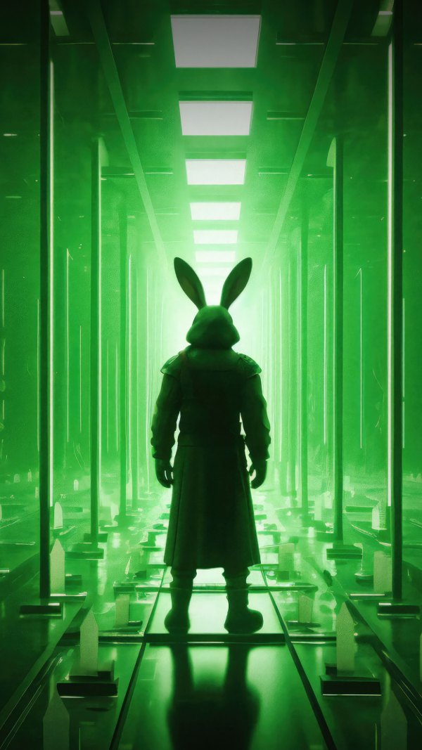 Изображение №23 1080x1920 «Матрица, Заяц, The Matrix Knock Knock» из коллекции «Обои Матрица (The Matrix)»