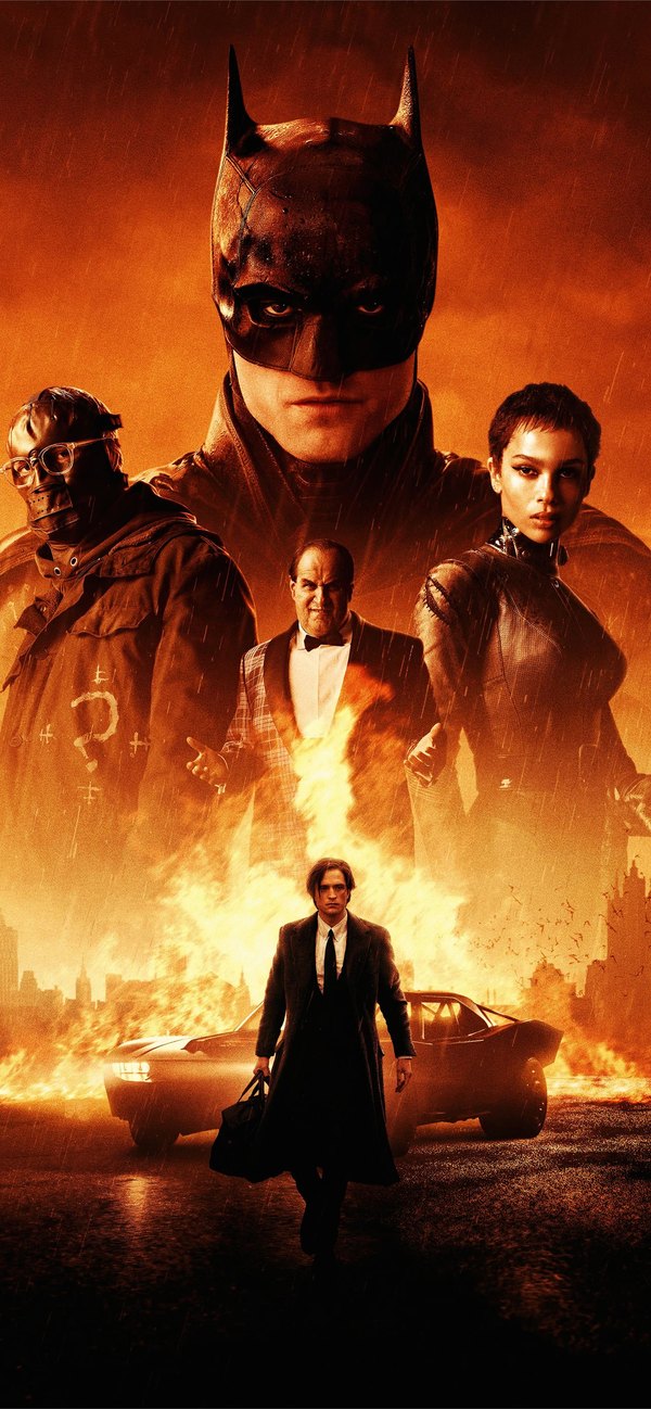 Изображение №5 1284x2778 «Фильм Бэтмен» из коллекции «Обои Бэтмен (The Batman)»