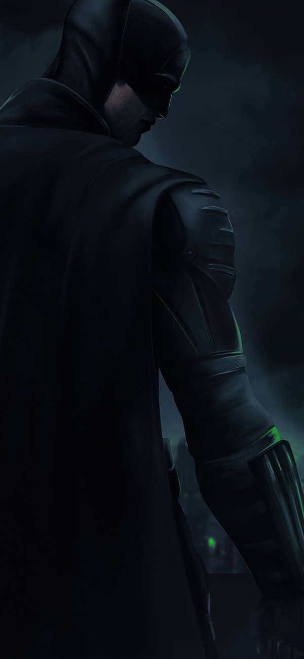 Изображение №28 1125x2436 «Бэтмен со спины» из коллекции «Обои Бэтмен (The Batman)»