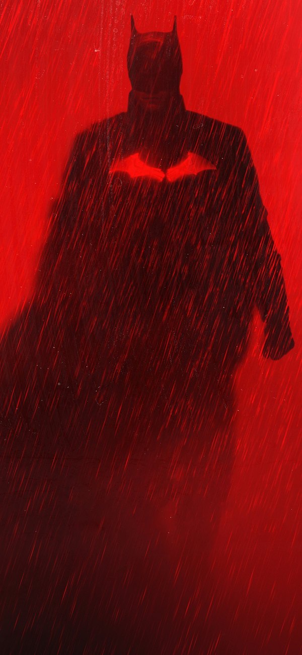 Изображение №6 1125x2436 «Бэтмен Красный фон» из коллекции «Обои Бэтмен (The Batman)»