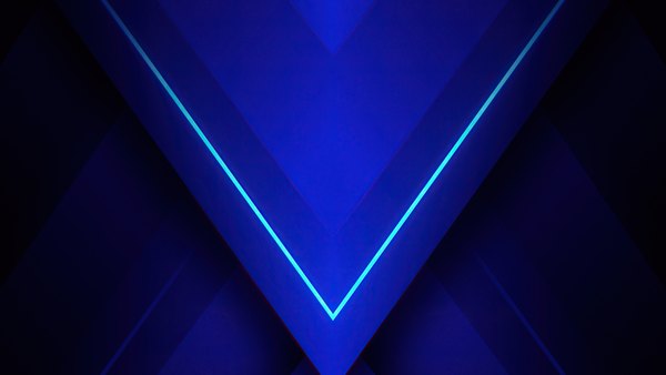 Изображение №41 3840x2160 «Синяя треугольная абстракция 4k» из коллекции «Синие Обои»