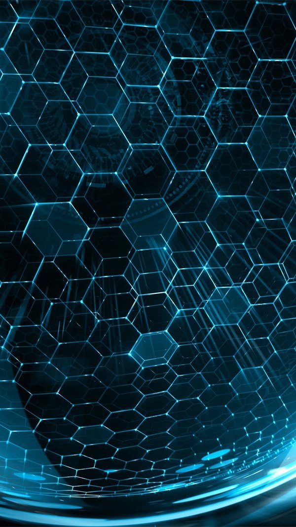Изображение №21 1080x1920 «Синие пчелиные соты» из коллекции «Синие Обои»