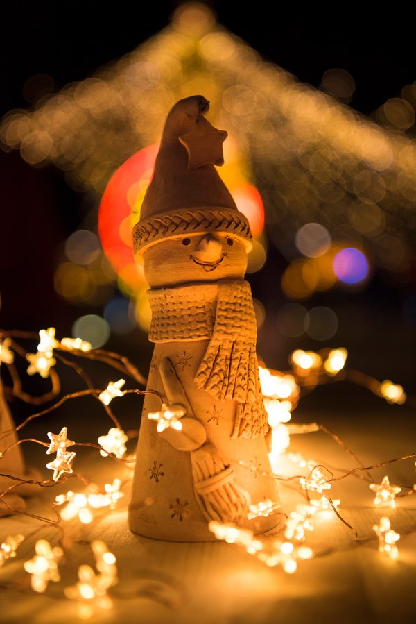 Изображение №21 4912x7360 «Фигура  снеговик с гирляндой» из коллекции «Обои Снеговик»