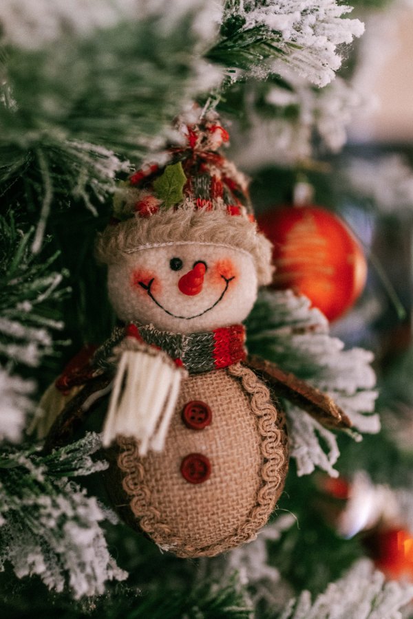 Изображение №13 4000x6000 «Снеговик на ёлке» из коллекции «Обои Снеговик»