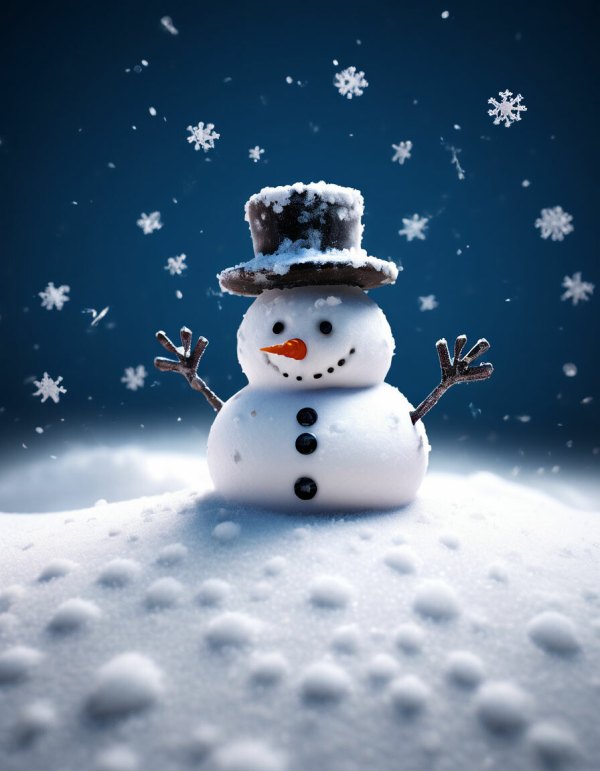 Изображение №17 896x1152 «Снеговик ИИ» из коллекции «Обои Снеговик»