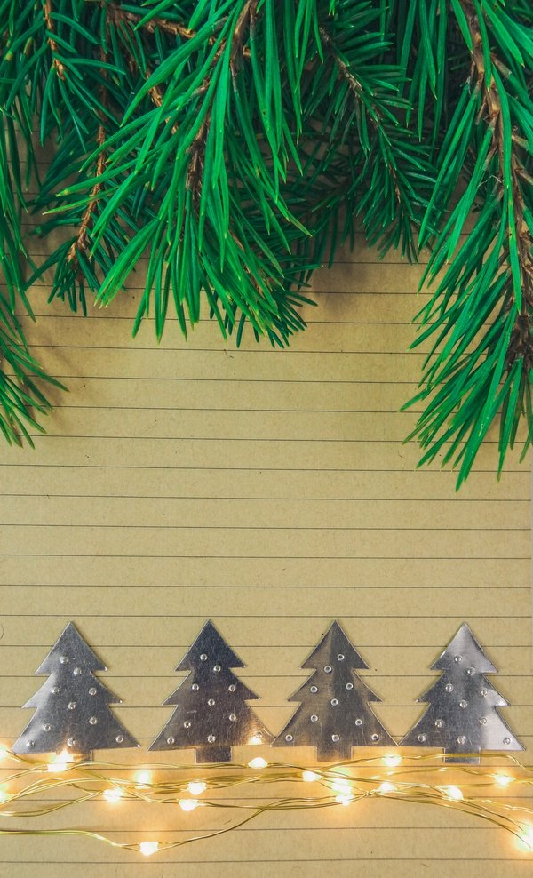 Изображение №17 2000x3295 «Фон с ёлками» из коллекции «Обои Новогодняя Ёлка»