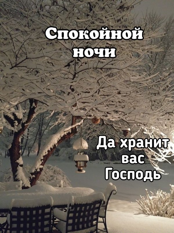 Изображение №19 736x981  из коллекции «Зимние открытки «Спокойной доброй ночи!»»